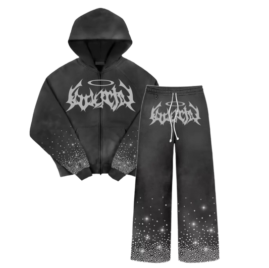 Immortal Rhinestone Sweatsuit